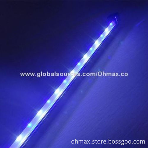 White/Blue LED Aquarium Lighting, 18W, Waterproof IP65 w/ Hanger Sets, for Freshwater/Saltwater Fish
